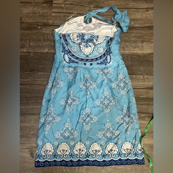 Vineyard Vines Blue and White Silk Dress - Picture 3 of 10